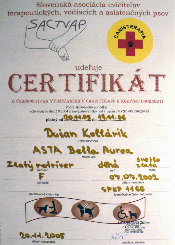 CT certifikt